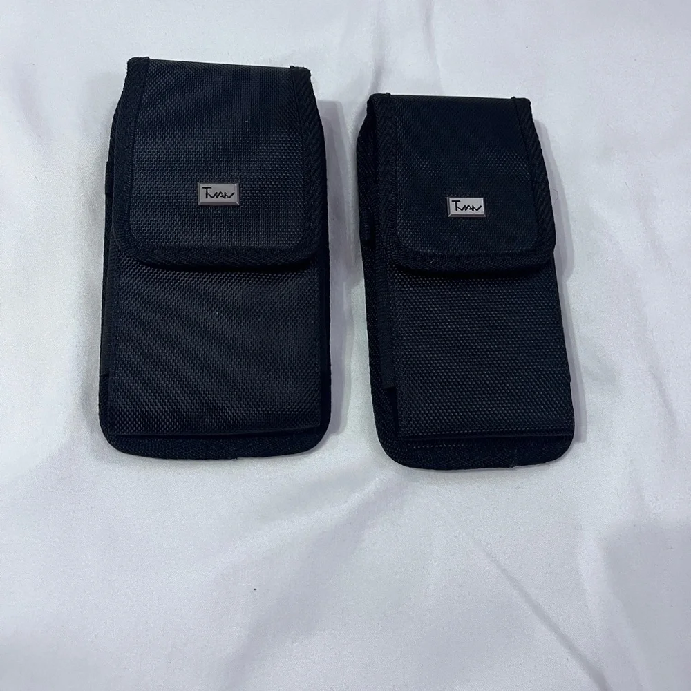 Black Cell Phone Holster with Clip 2